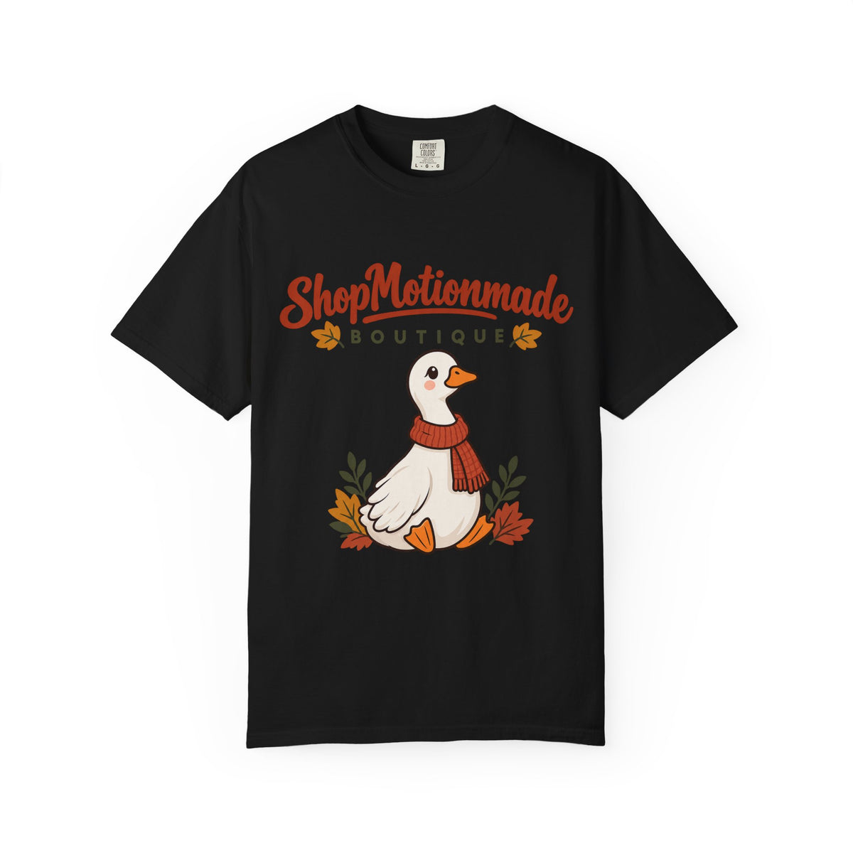 Autumn Goose Boutique T-Shirt — "ShopMotionmade" Cozy Fall Graphic Tee