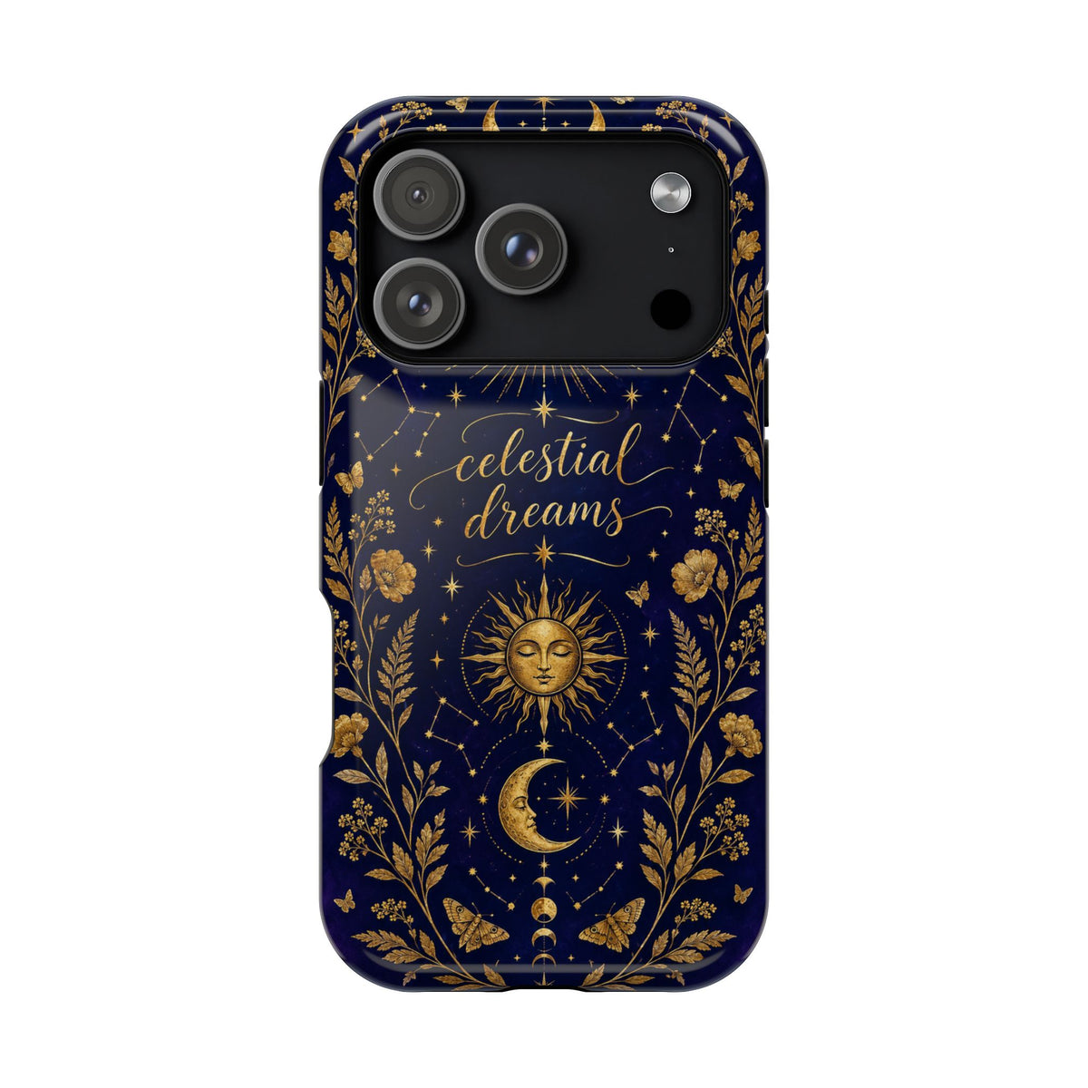 Celestial Dreams Magnetic Phone Case — Impact‑Resistant Night Sky Design