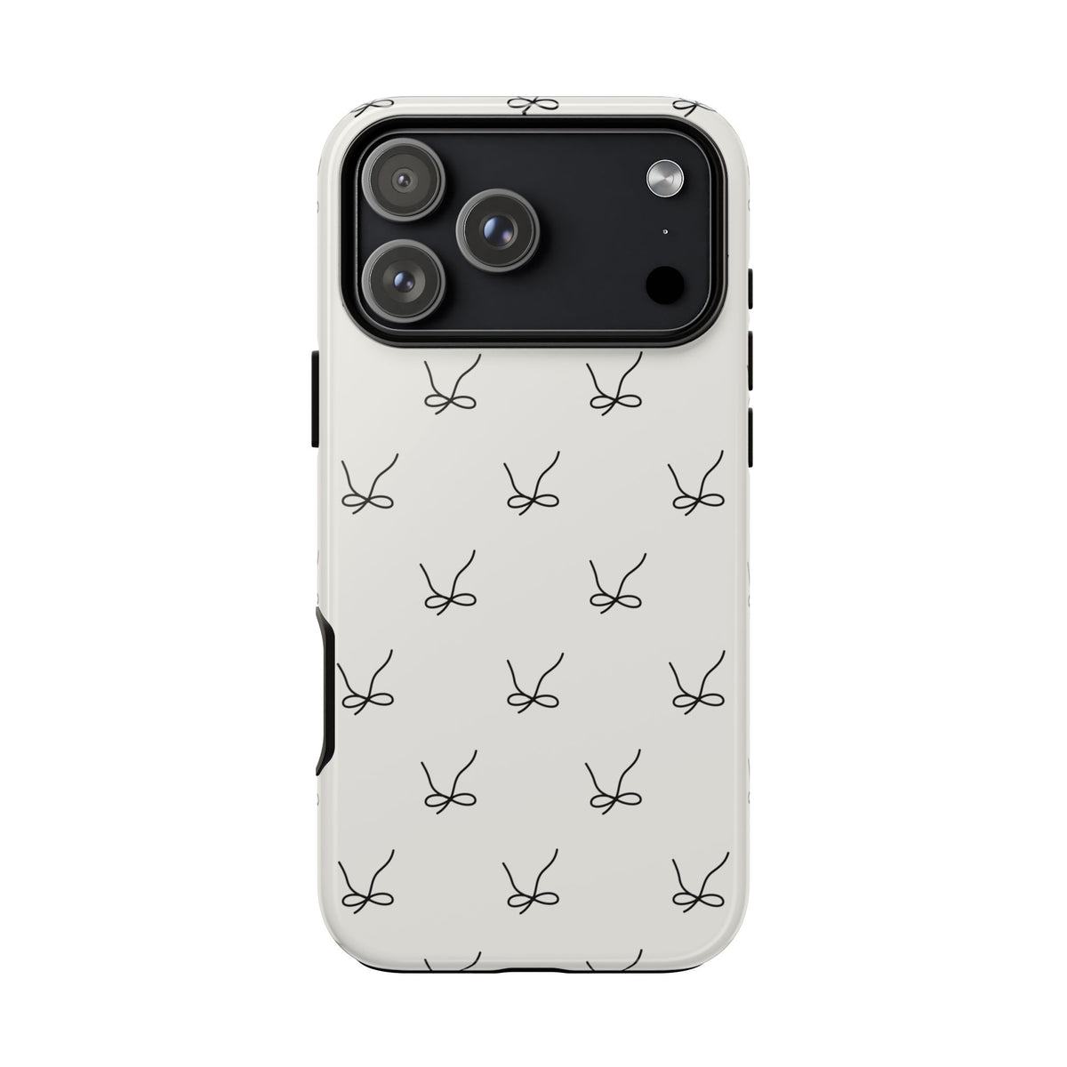 Minimalist Scissors Pattern Tough Phone Case