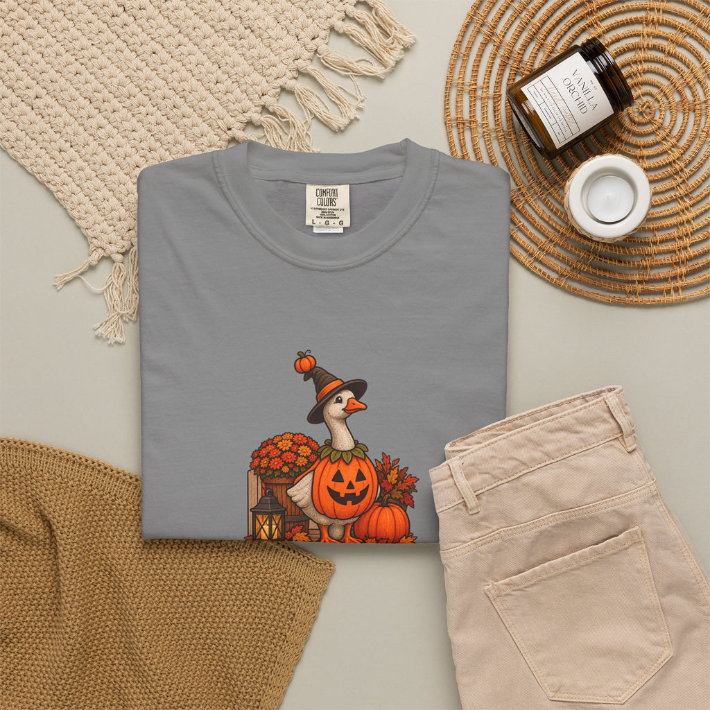 Porch Goose Vibes Halloween T-Shirt