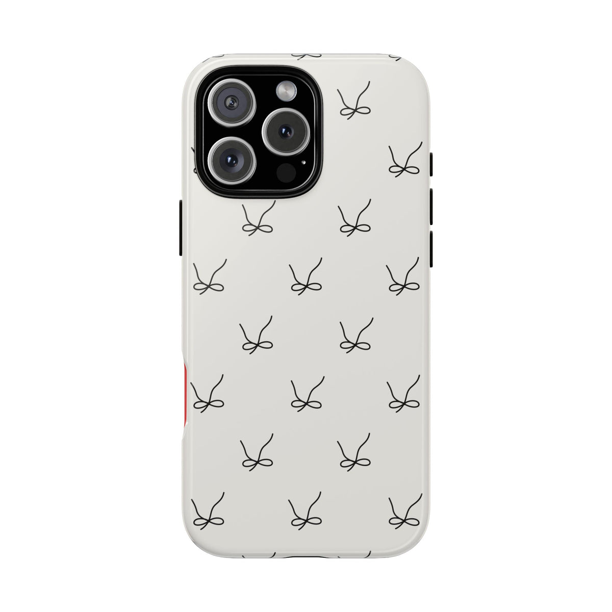 Minimalist Scissors Pattern Tough Phone Case