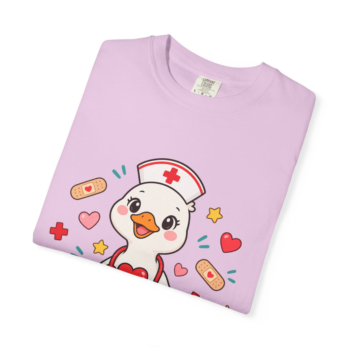 Nurse Duck Heart T-Shirt — Cute Nursing Gift