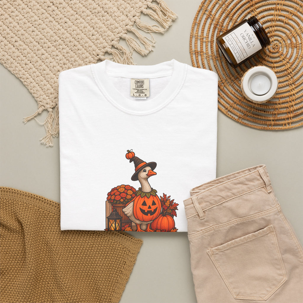 Porch Goose Vibes Halloween T-Shirt