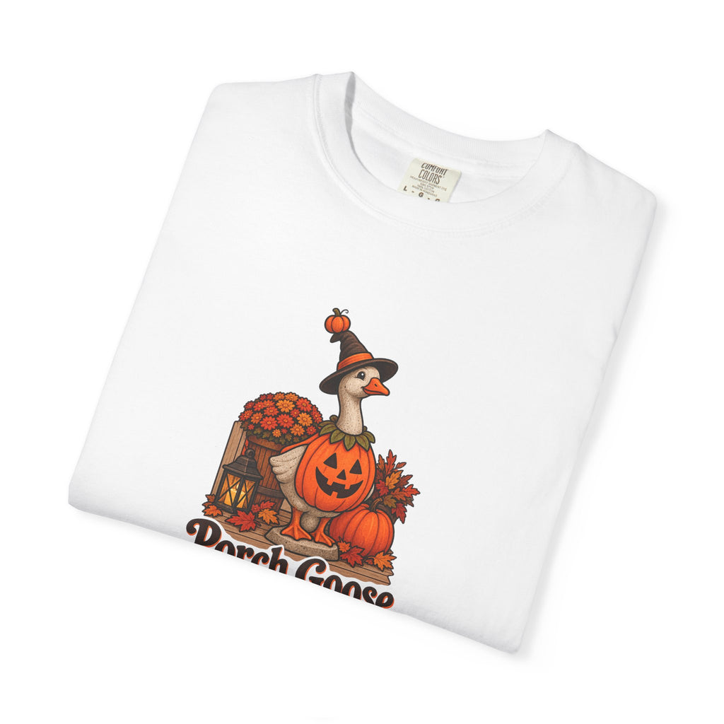 Porch Goose Vibes Halloween T-Shirt