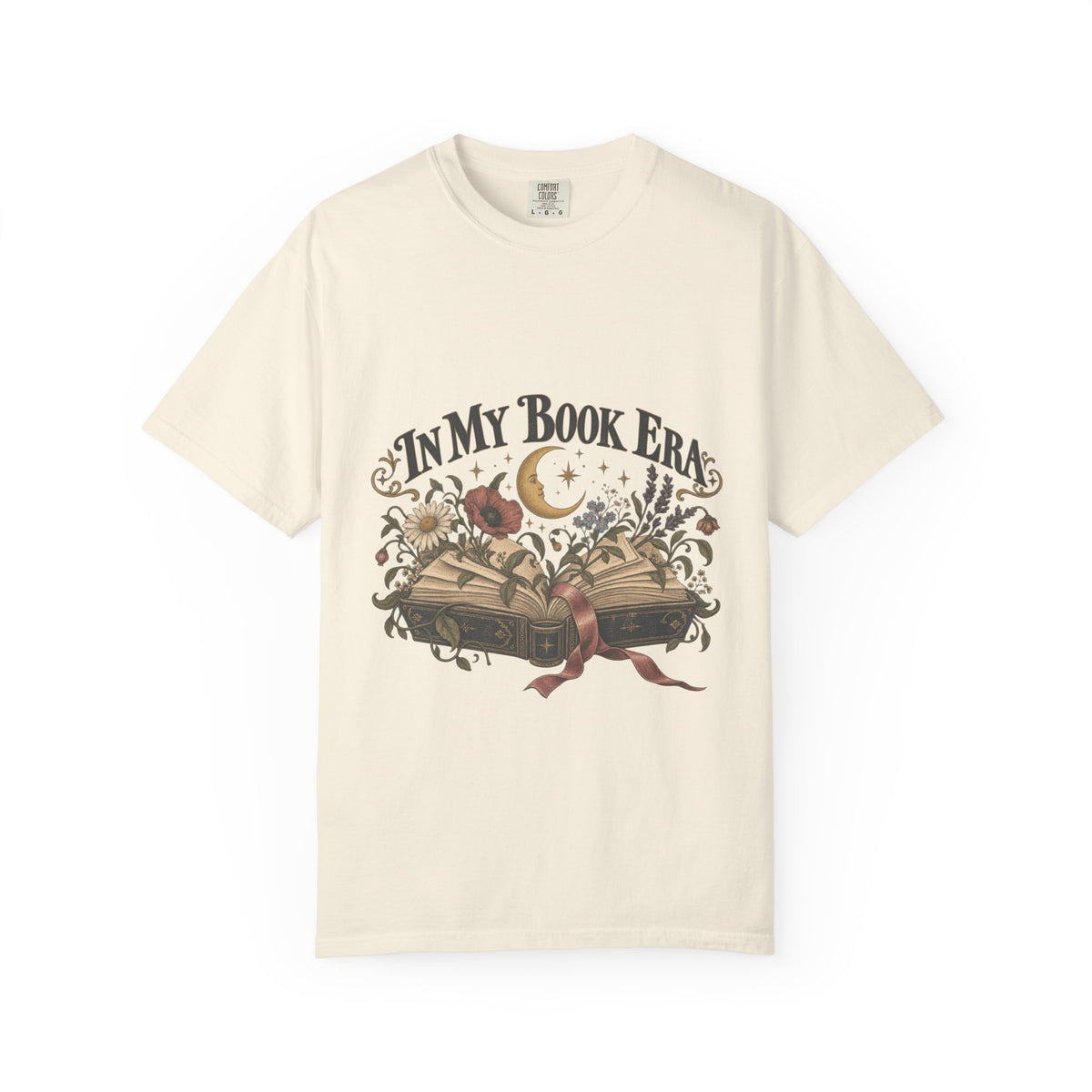 In My Book Era T-Shirt — Vintage Open Book Graphic for Book Lovers