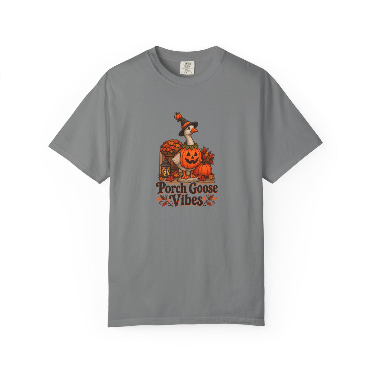 Porch Goose Vibes Halloween T-Shirt
