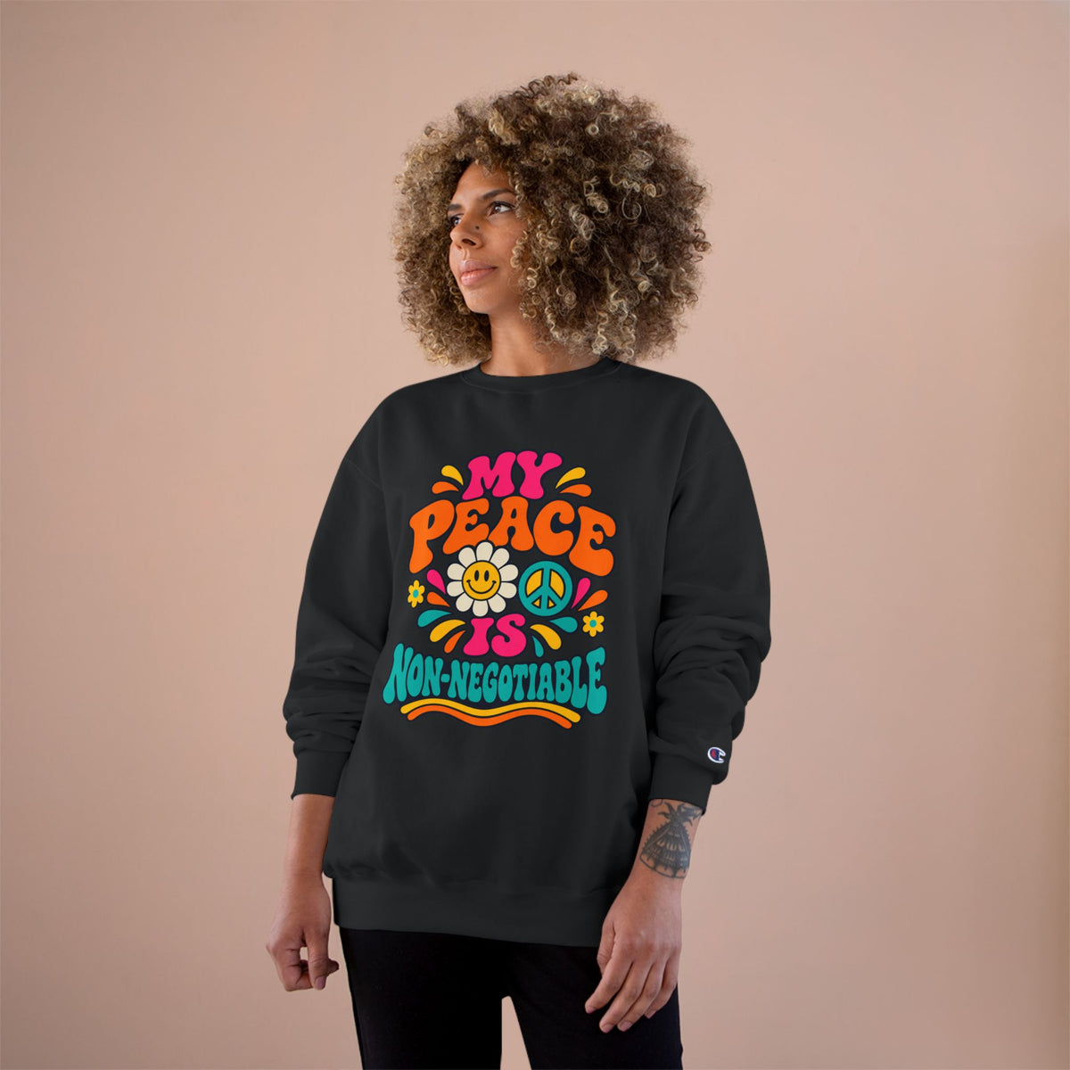 Peace Is Non-Negotiable Sweatshirt