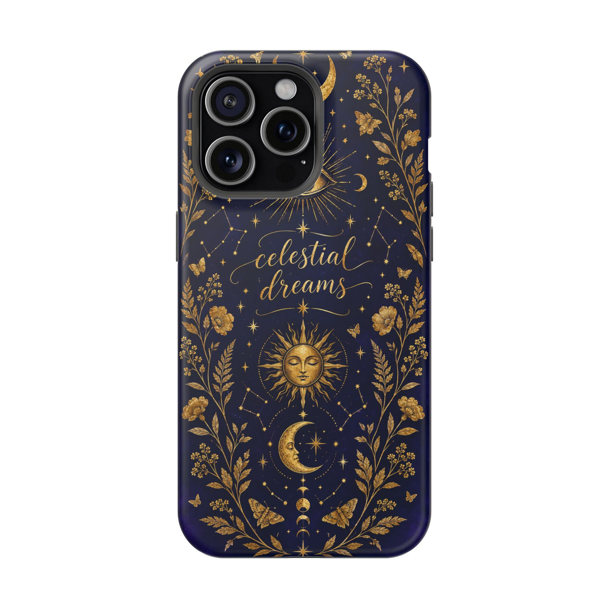 Celestial Dreams Magnetic Phone Case — Impact‑Resistant Night Sky Design
