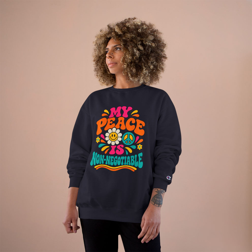 Peace Is Non-Negotiable Sweatshirt