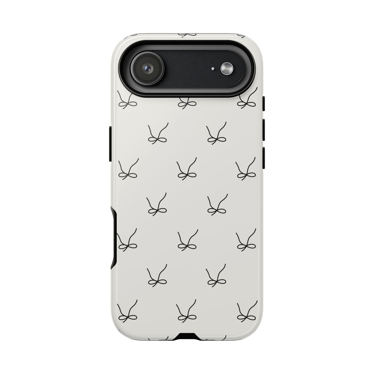 Minimalist Scissors Pattern Tough Phone Case