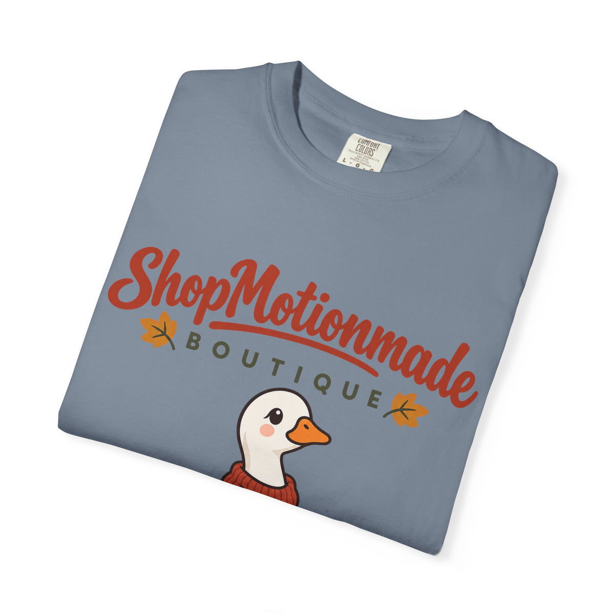 Autumn Goose Boutique T-Shirt — "ShopMotionmade" Cozy Fall Graphic Tee