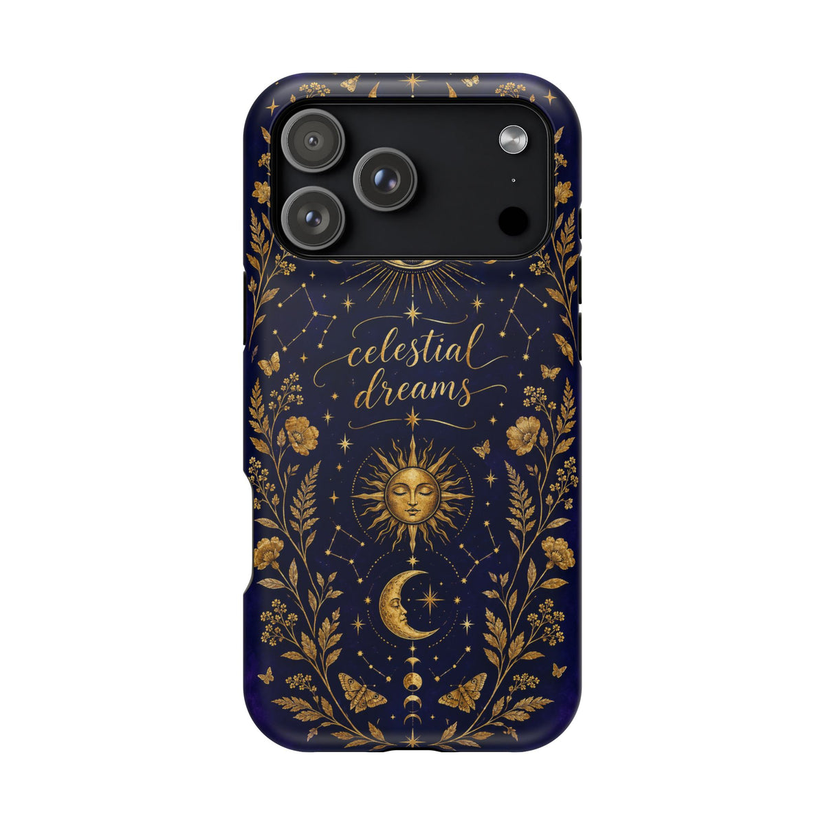 Celestial Dreams Magnetic Phone Case — Impact‑Resistant Night Sky Design