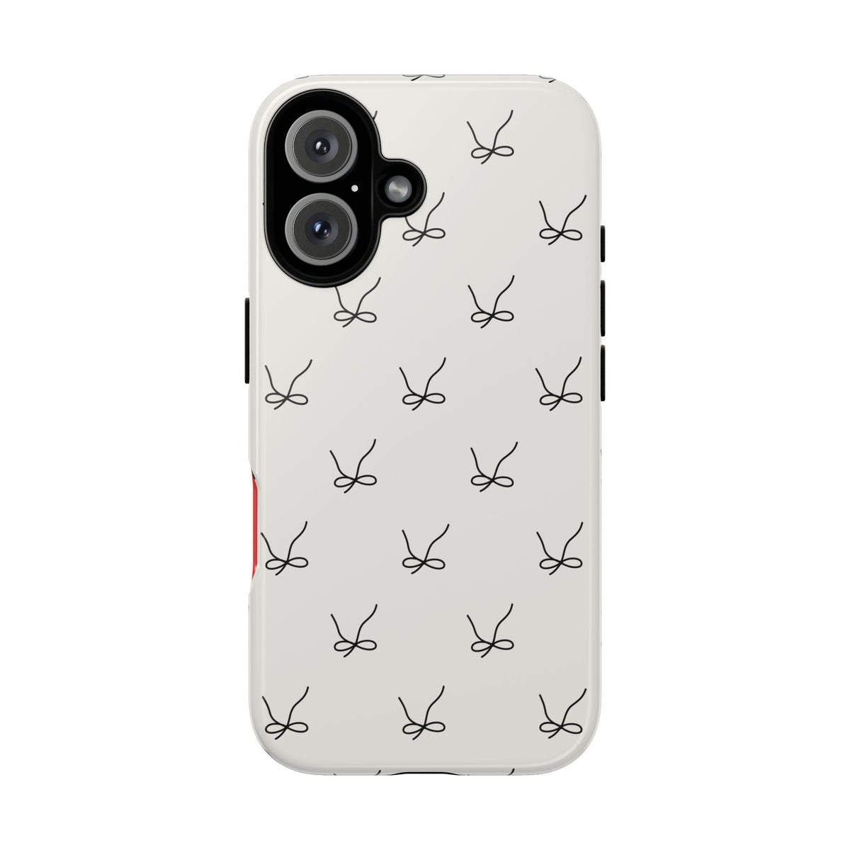 Minimalist Scissors Pattern Tough Phone Case