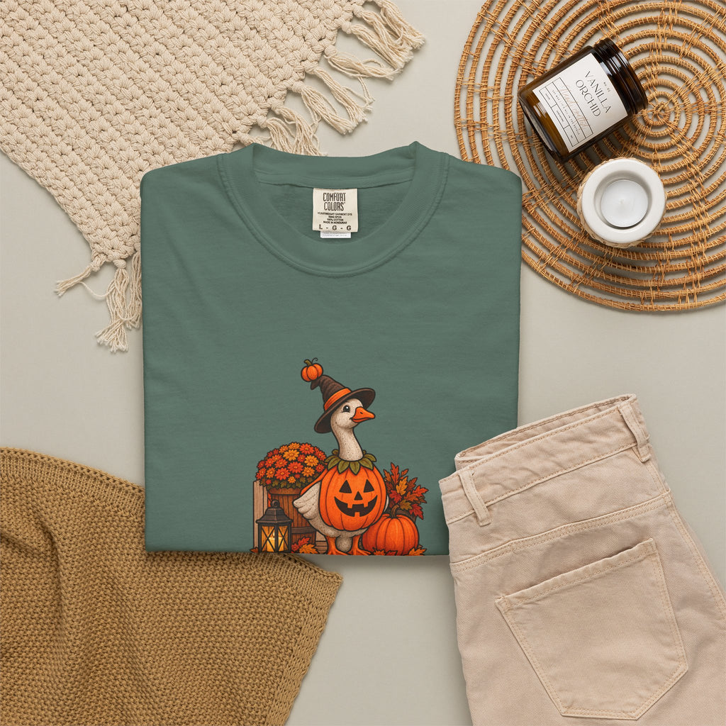 Porch Goose Vibes Halloween T-Shirt