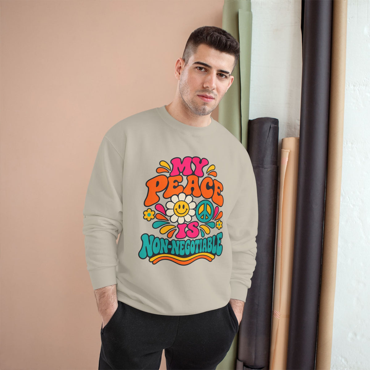 Peace Is Non-Negotiable Sweatshirt
