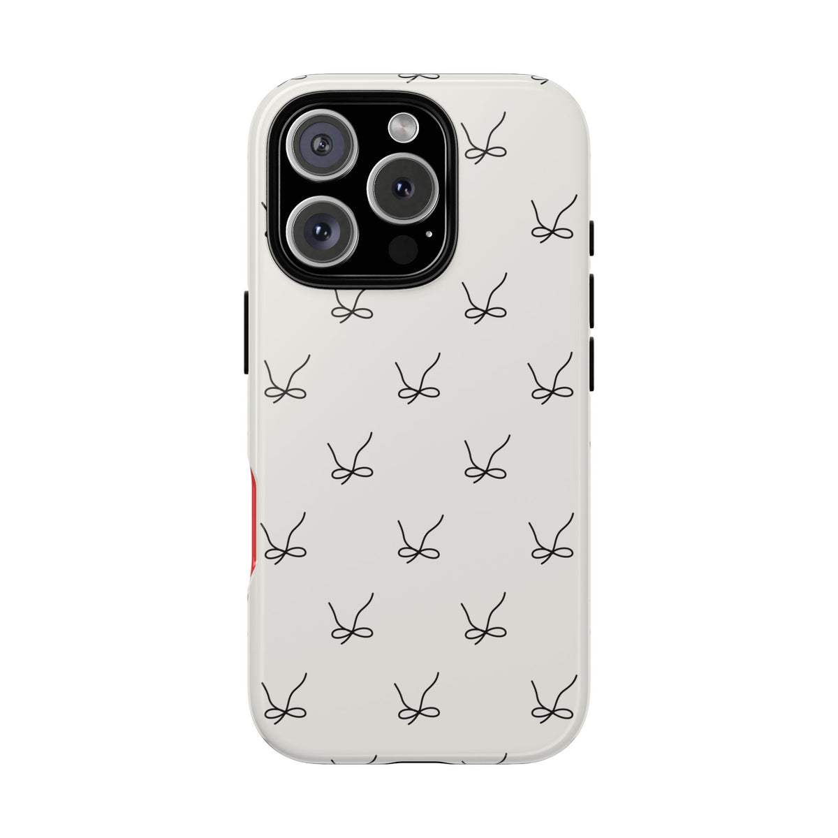 Minimalist Scissors Pattern Tough Phone Case