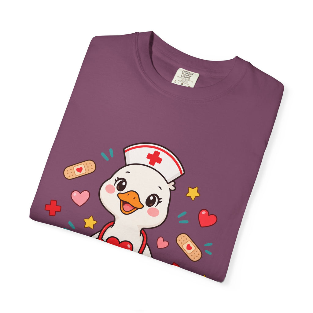 Nurse Duck Heart T-Shirt — Cute Nursing Gift