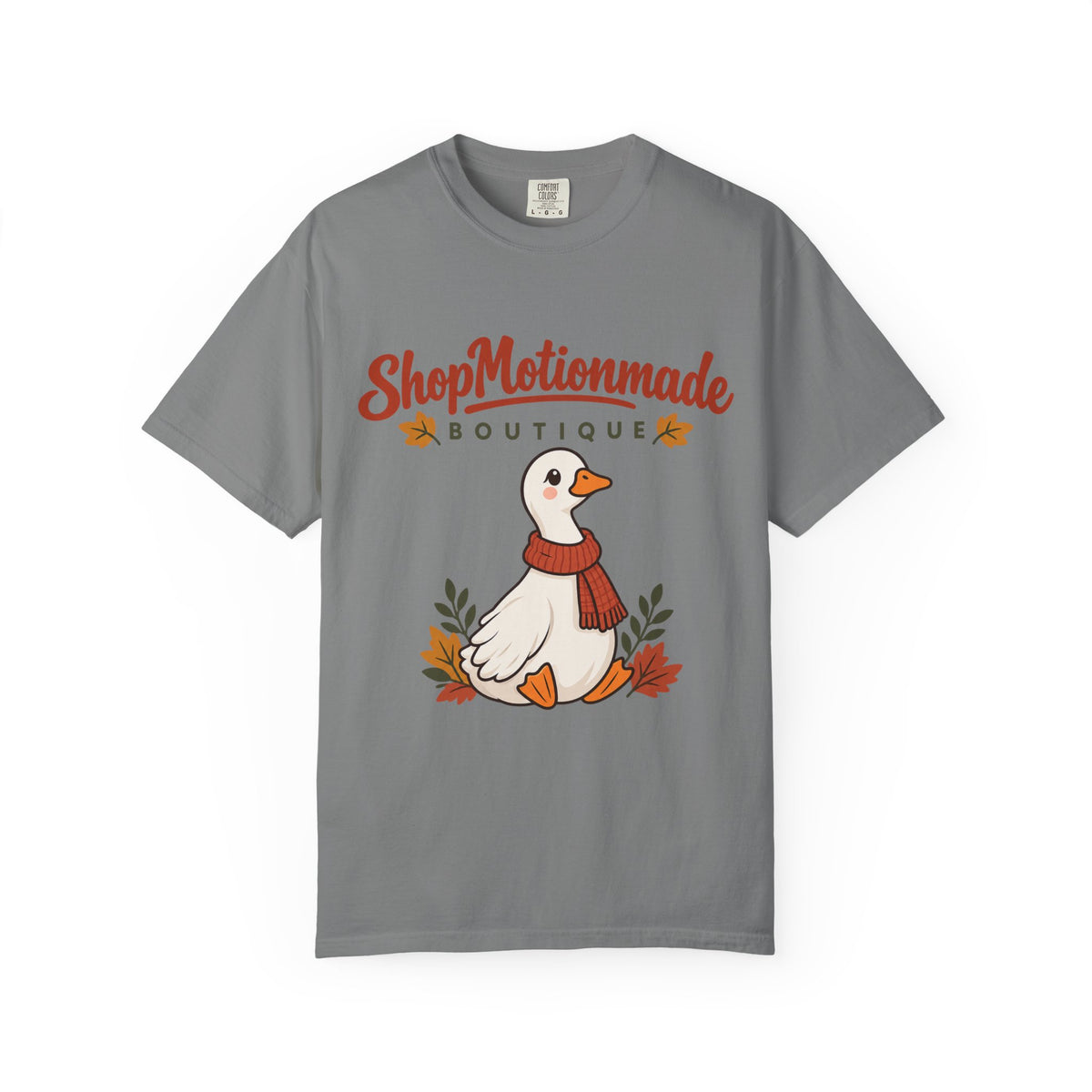 Autumn Goose Boutique T-Shirt — "ShopMotionmade" Cozy Fall Graphic Tee