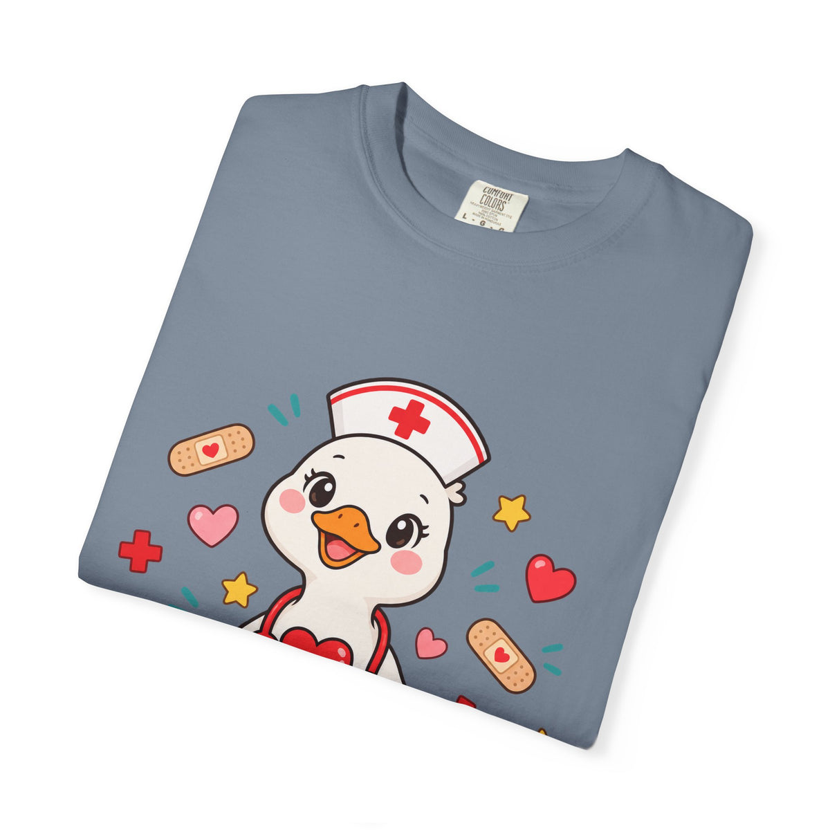 Nurse Duck Heart T-Shirt — Cute Nursing Gift