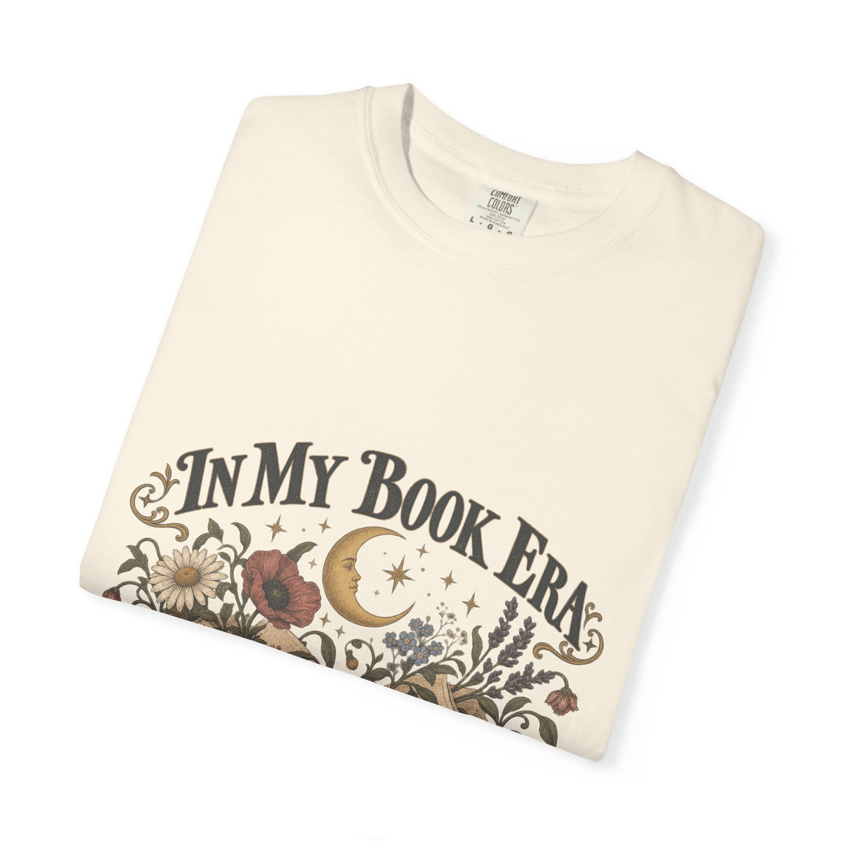 In My Book Era T-Shirt — Vintage Open Book Graphic for Book Lovers