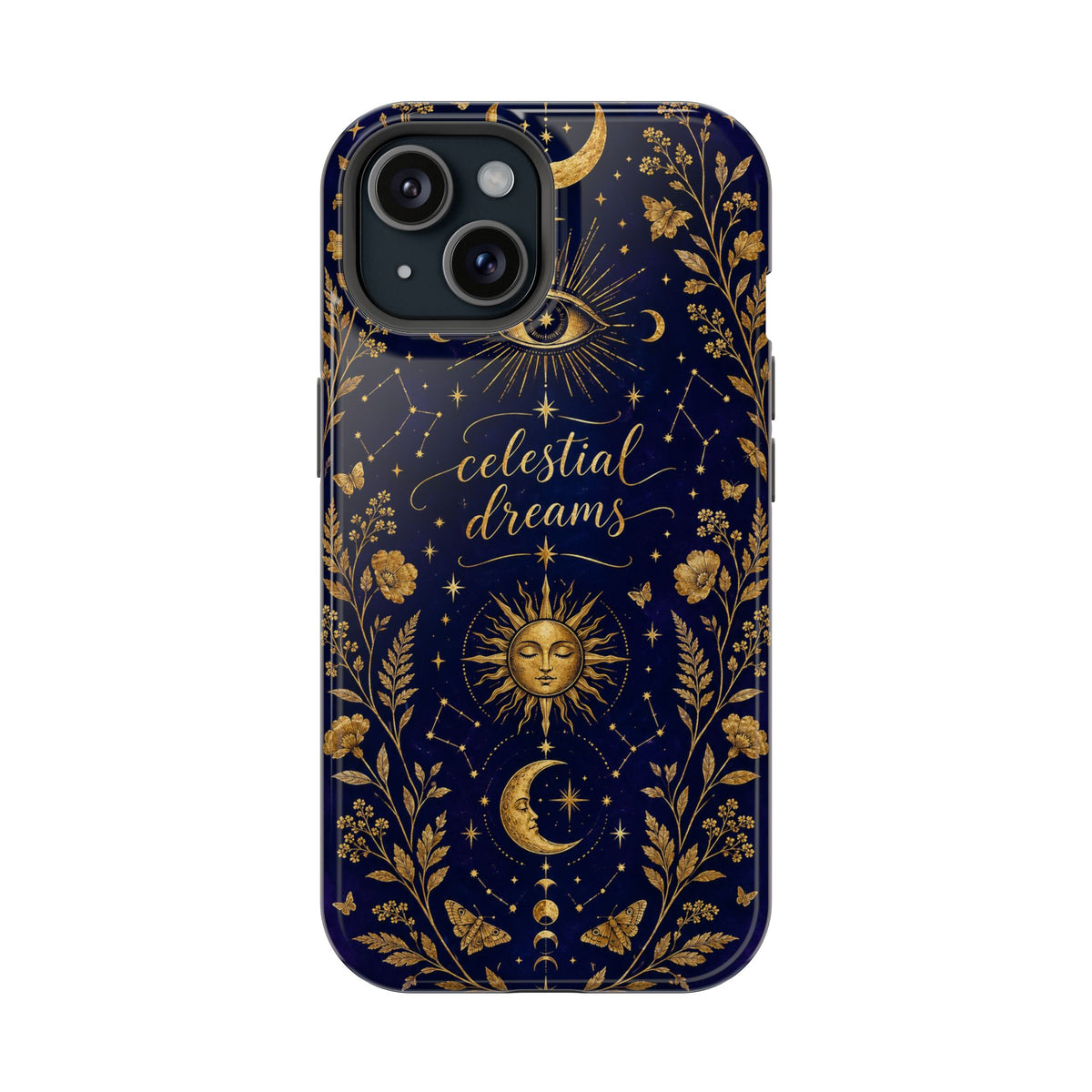 Celestial Dreams Magnetic Phone Case — Impact‑Resistant Night Sky Design