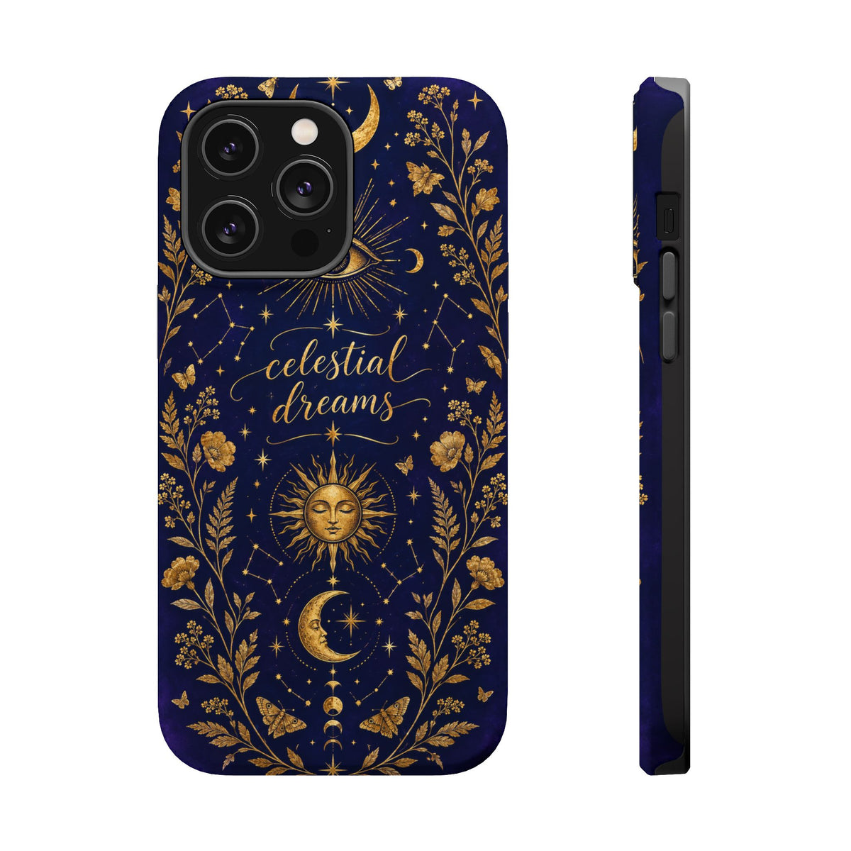 Celestial Dreams Magnetic Phone Case — Impact‑Resistant Night Sky Design