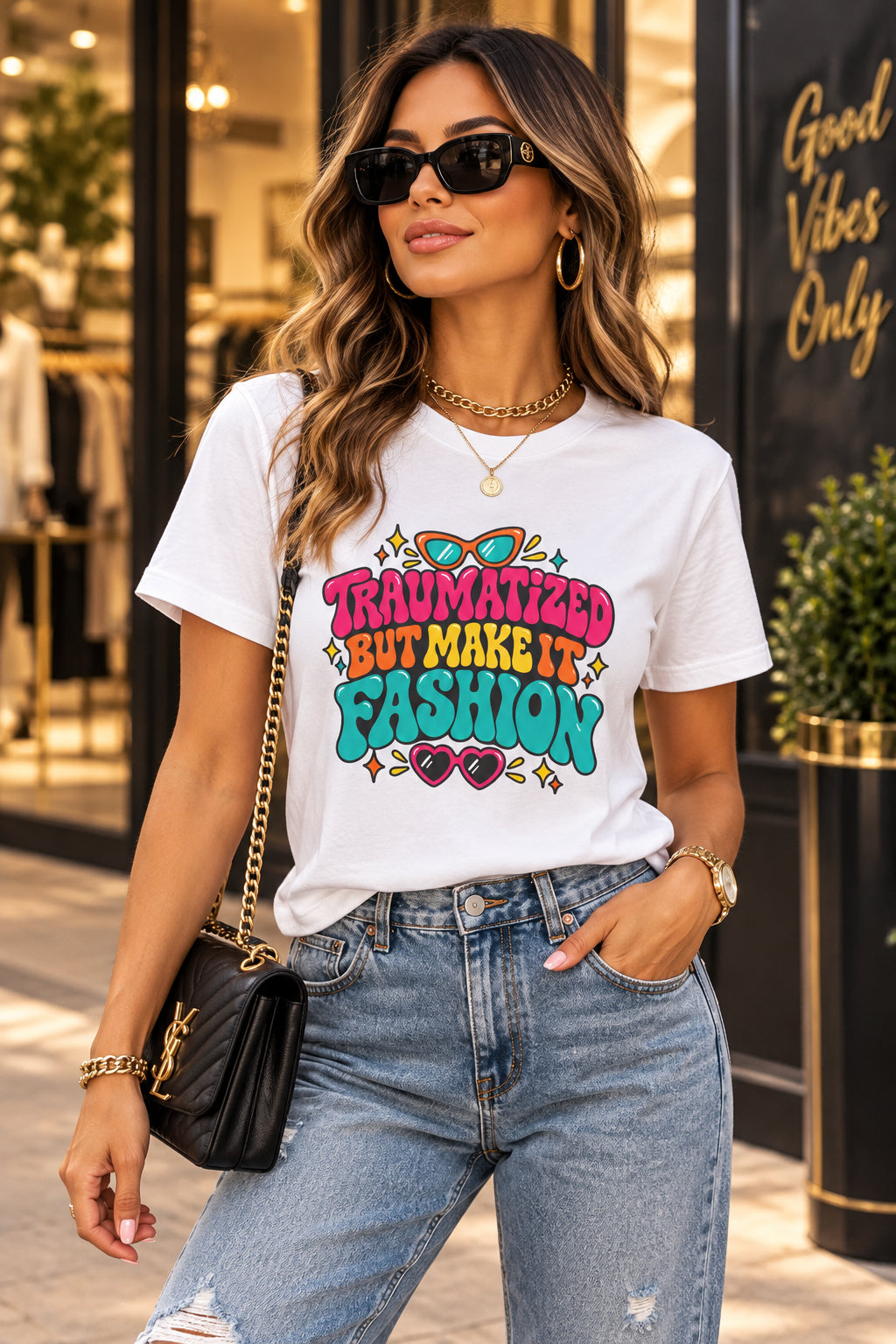 Traumatized But Make It Fashion T-Shirt