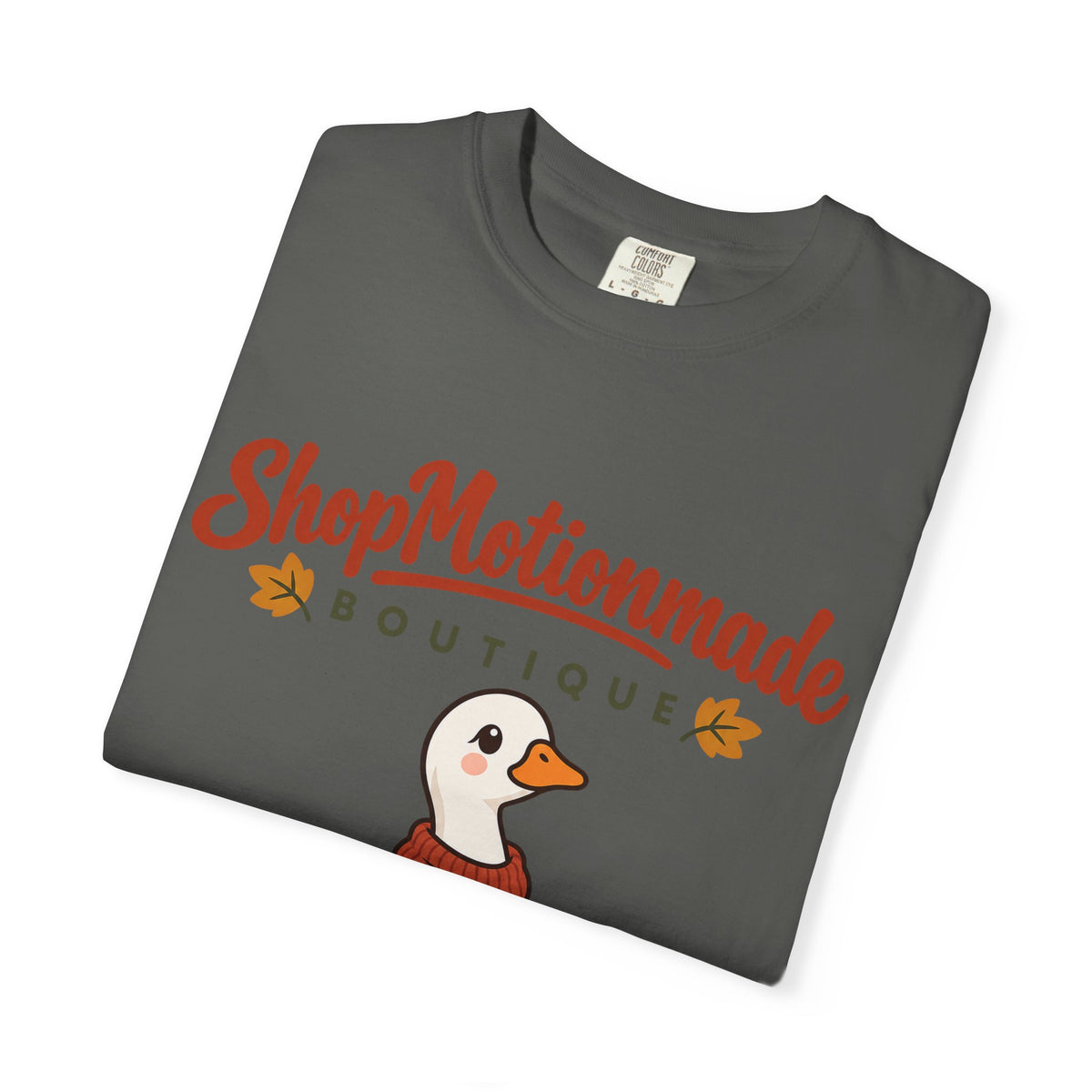 Autumn Goose Boutique T-Shirt — "ShopMotionmade" Cozy Fall Graphic Tee