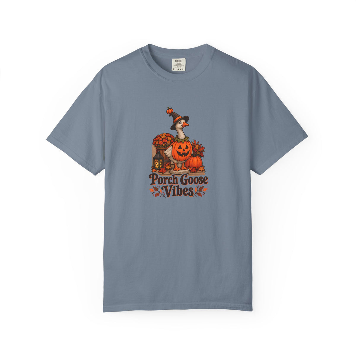 Porch Goose Vibes Halloween T-Shirt