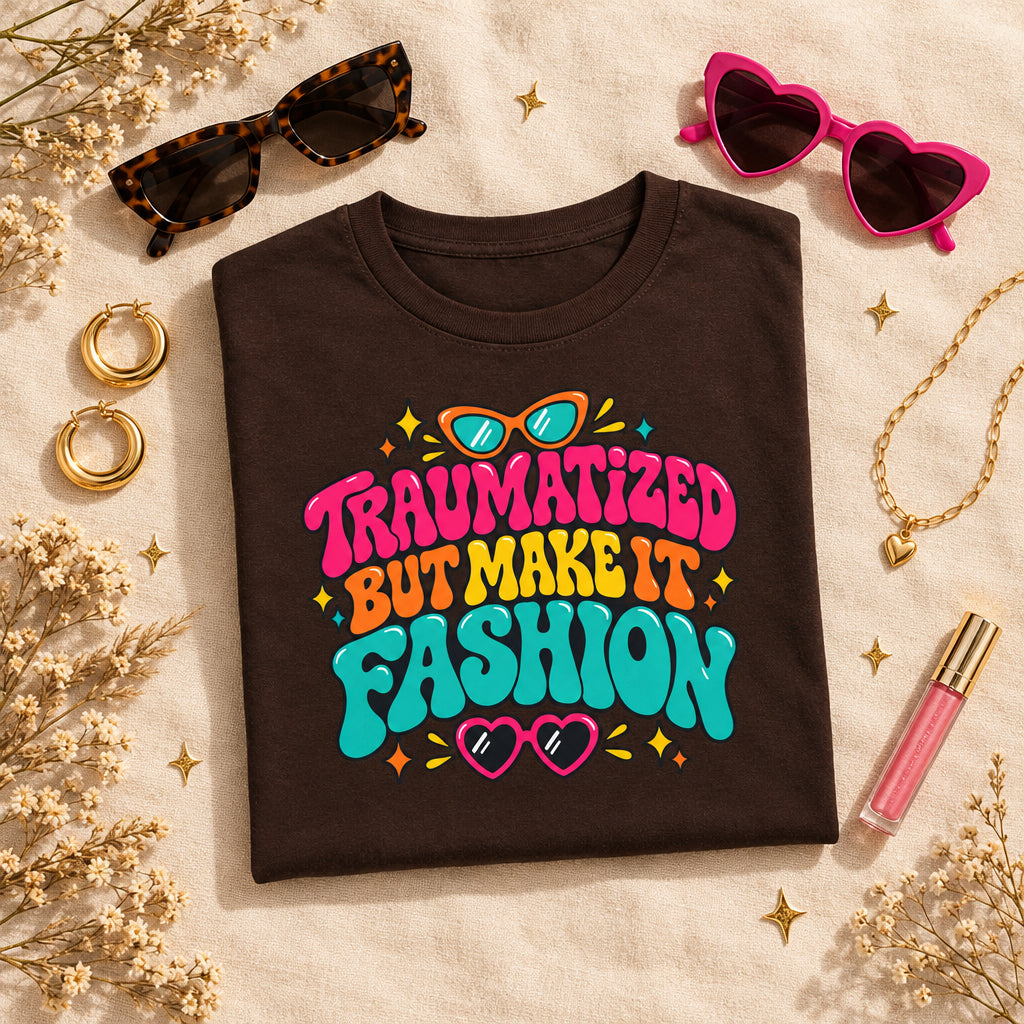 Traumatized But Make It Fashion T-Shirt
