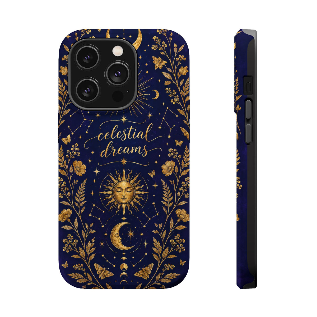 Celestial Dreams Magnetic Phone Case — Impact‑Resistant Night Sky Design