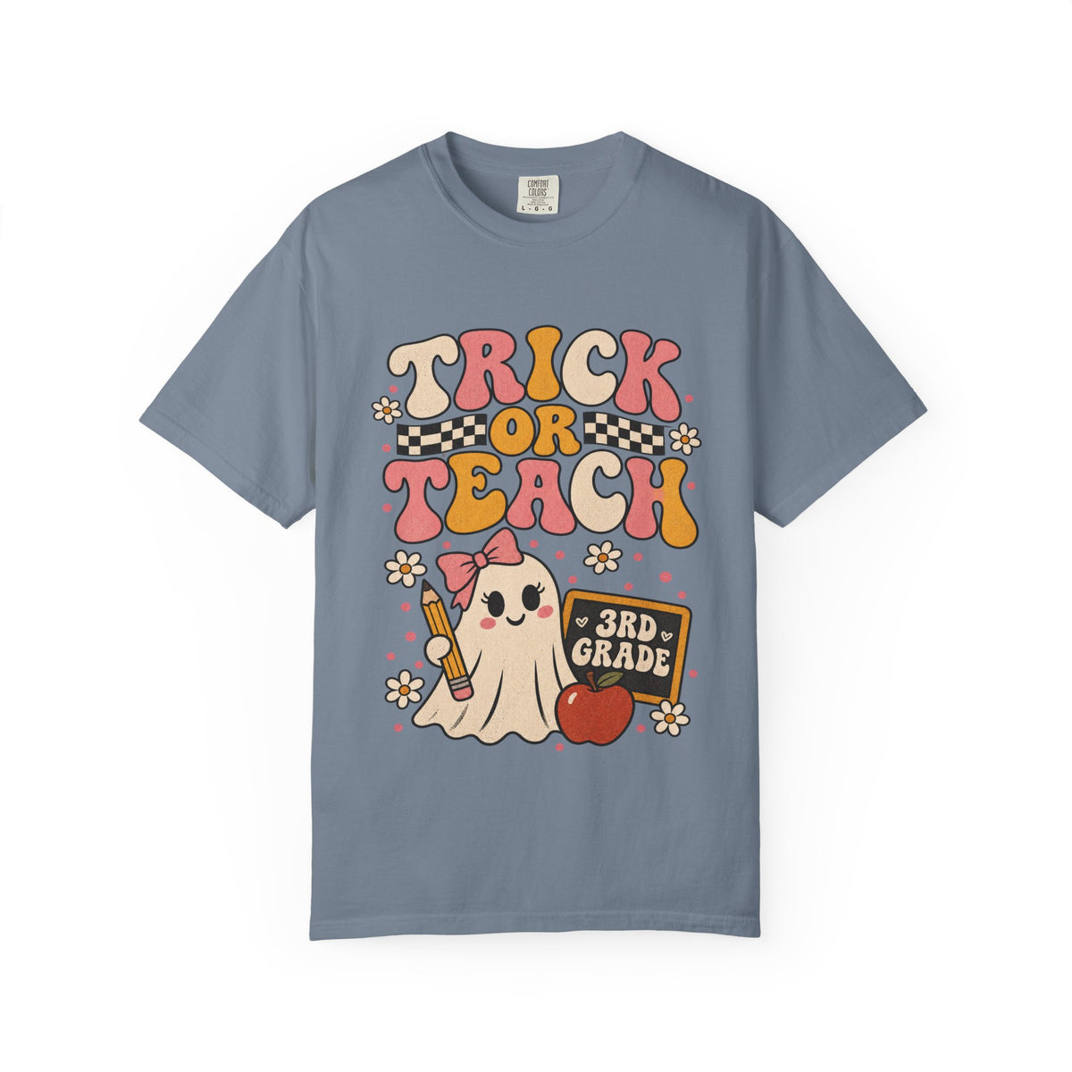 Trick or Teach 3rd Grade Halloween T-Shirt