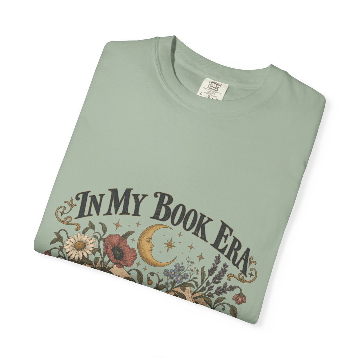 In My Book Era T-Shirt — Vintage Open Book Graphic for Book Lovers