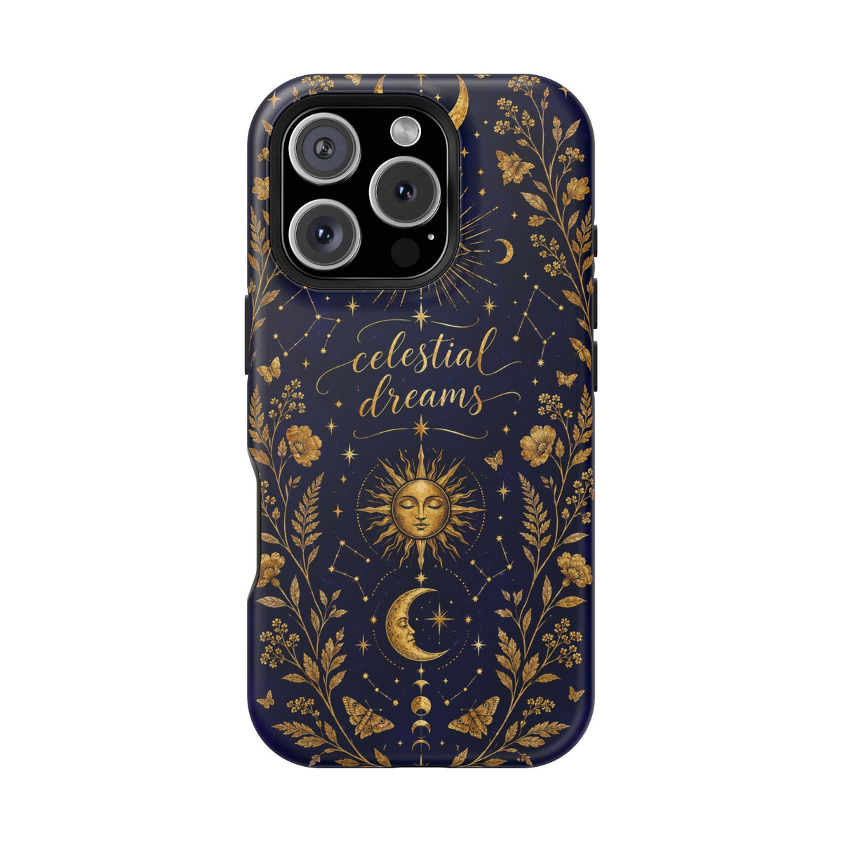 Celestial Dreams Magnetic Phone Case — Impact‑Resistant Night Sky Design