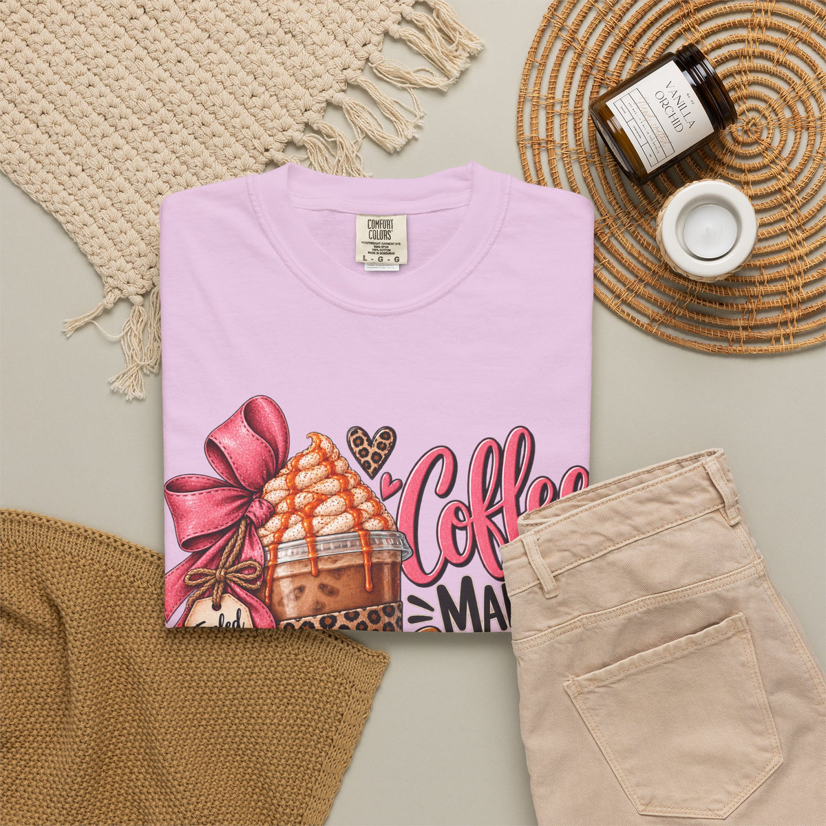 Coffee Makes Everything Better T-Shirt — Fall Pumpkin Spice Coffee Graphic Tee
