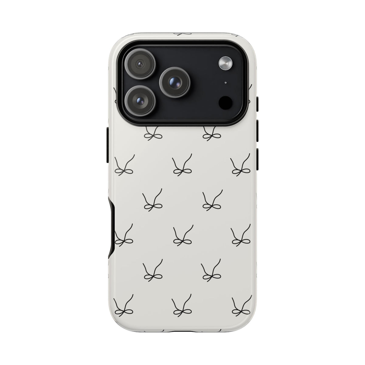 Minimalist Scissors Pattern Tough Phone Case