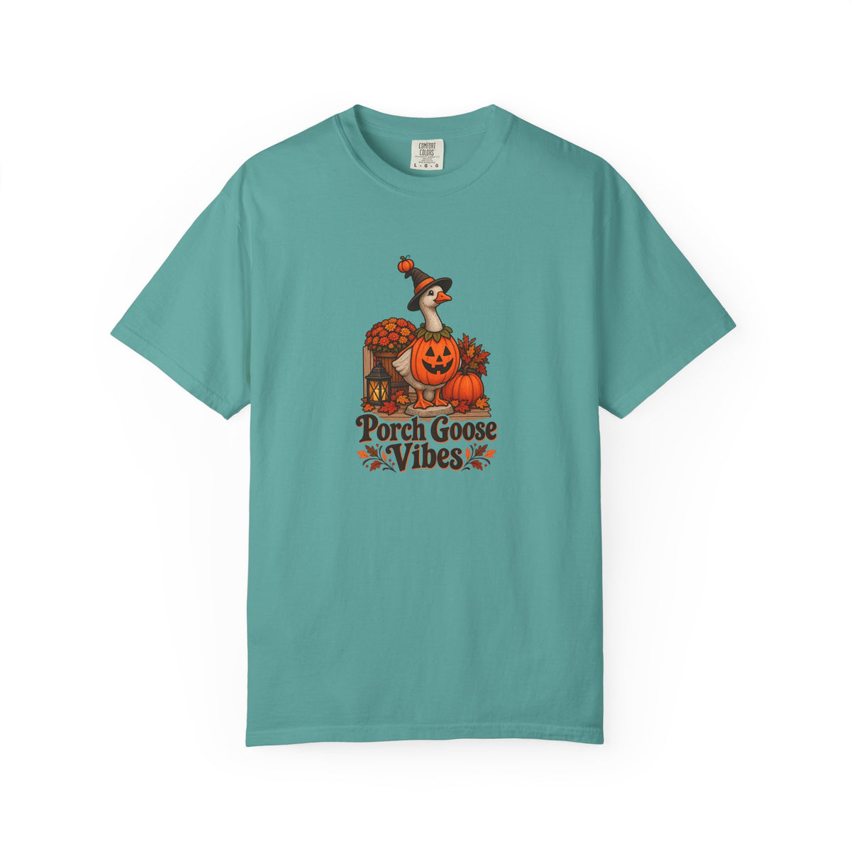 Porch Goose Vibes Halloween T-Shirt