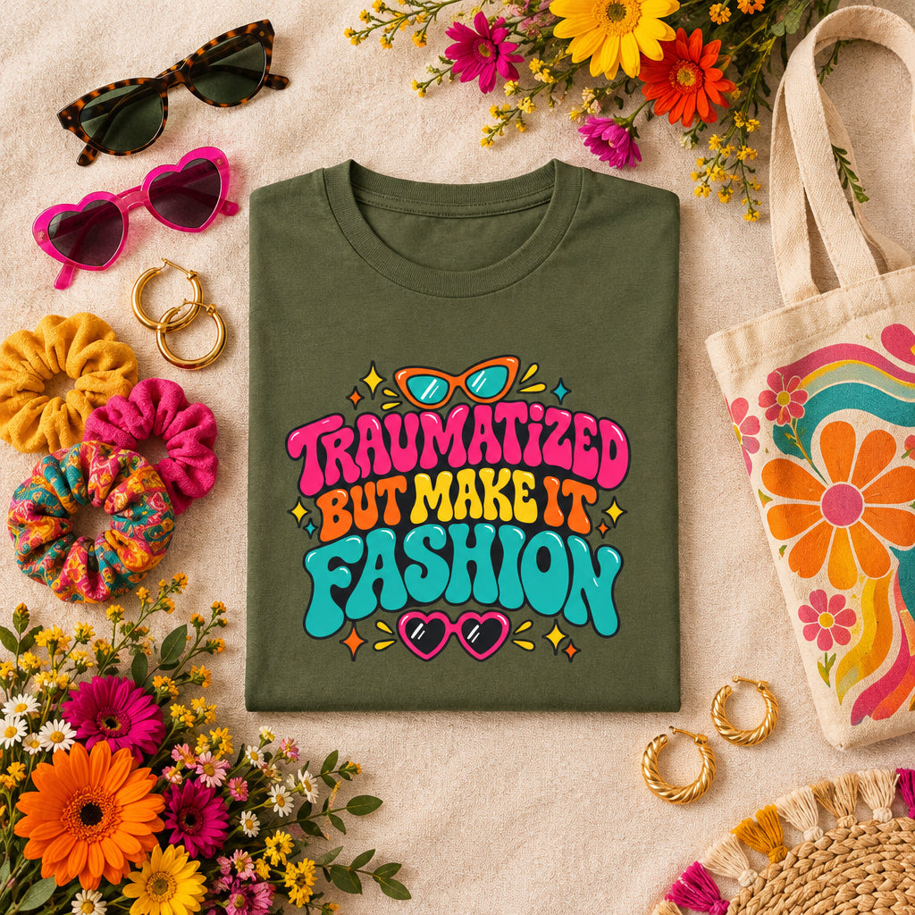 Traumatized But Make It Fashion T-Shirt