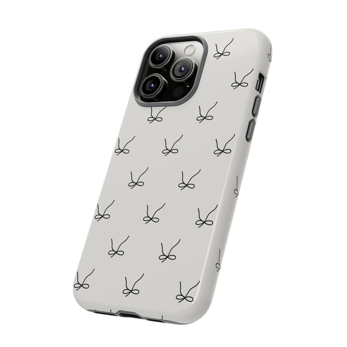 Minimalist Scissors Pattern Tough Phone Case