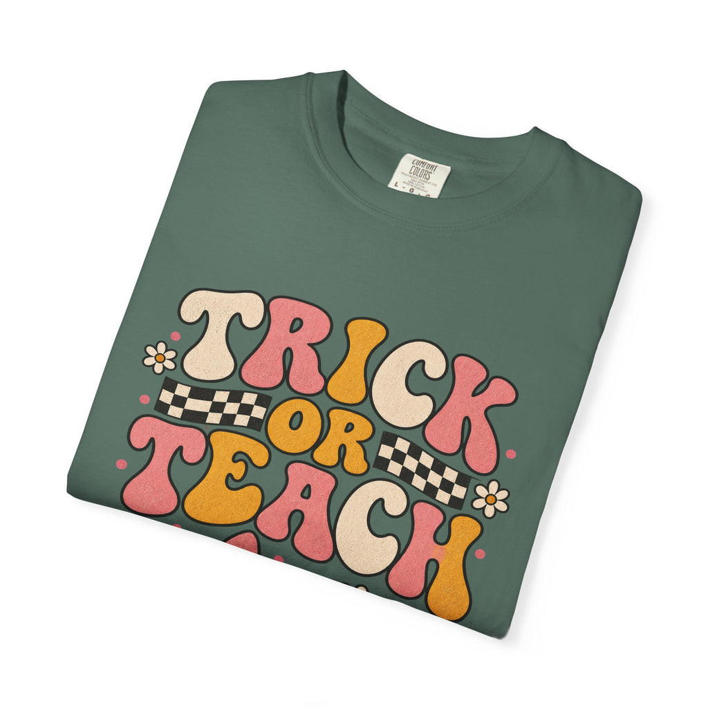 Trick or Teach 3rd Grade Halloween T-Shirt