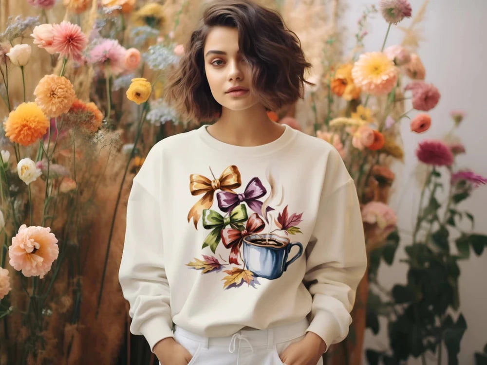 Cozy Sips Autumn Bows