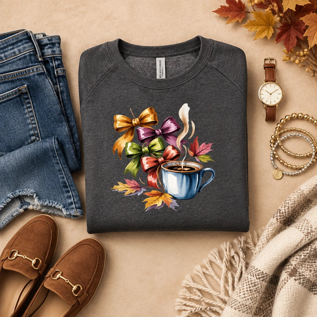 Cozy Sips Autumn Bows