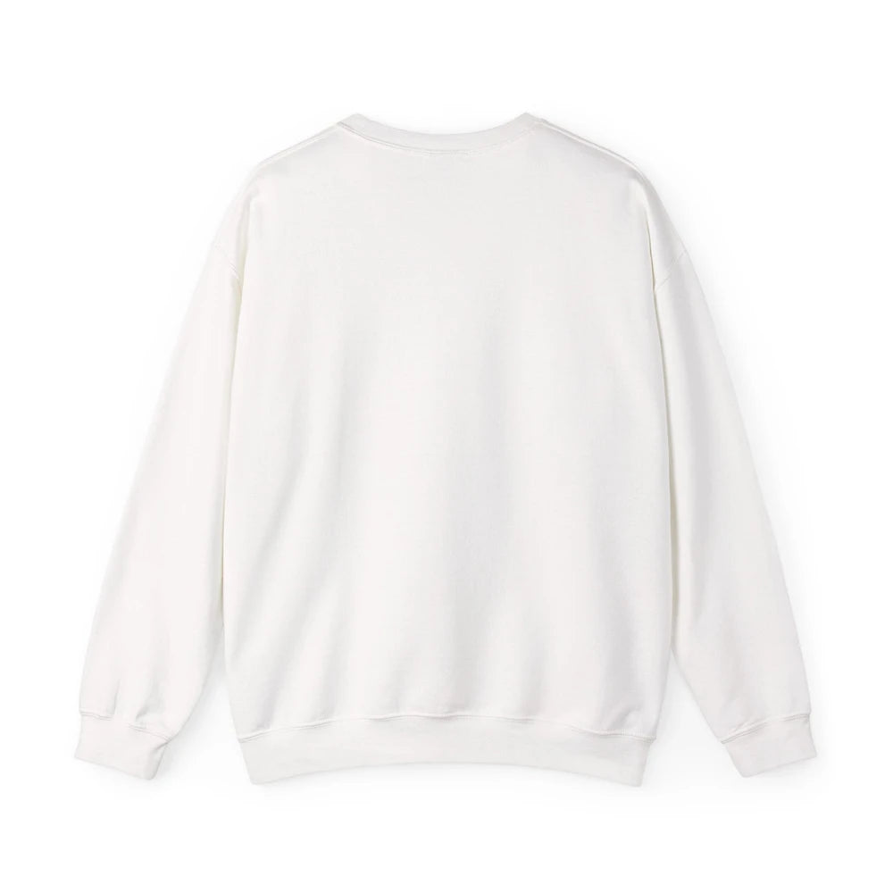 Bow Grid 'Girly Girl' Crewneck Sweatshirt — Pink Ribbon Heart Design