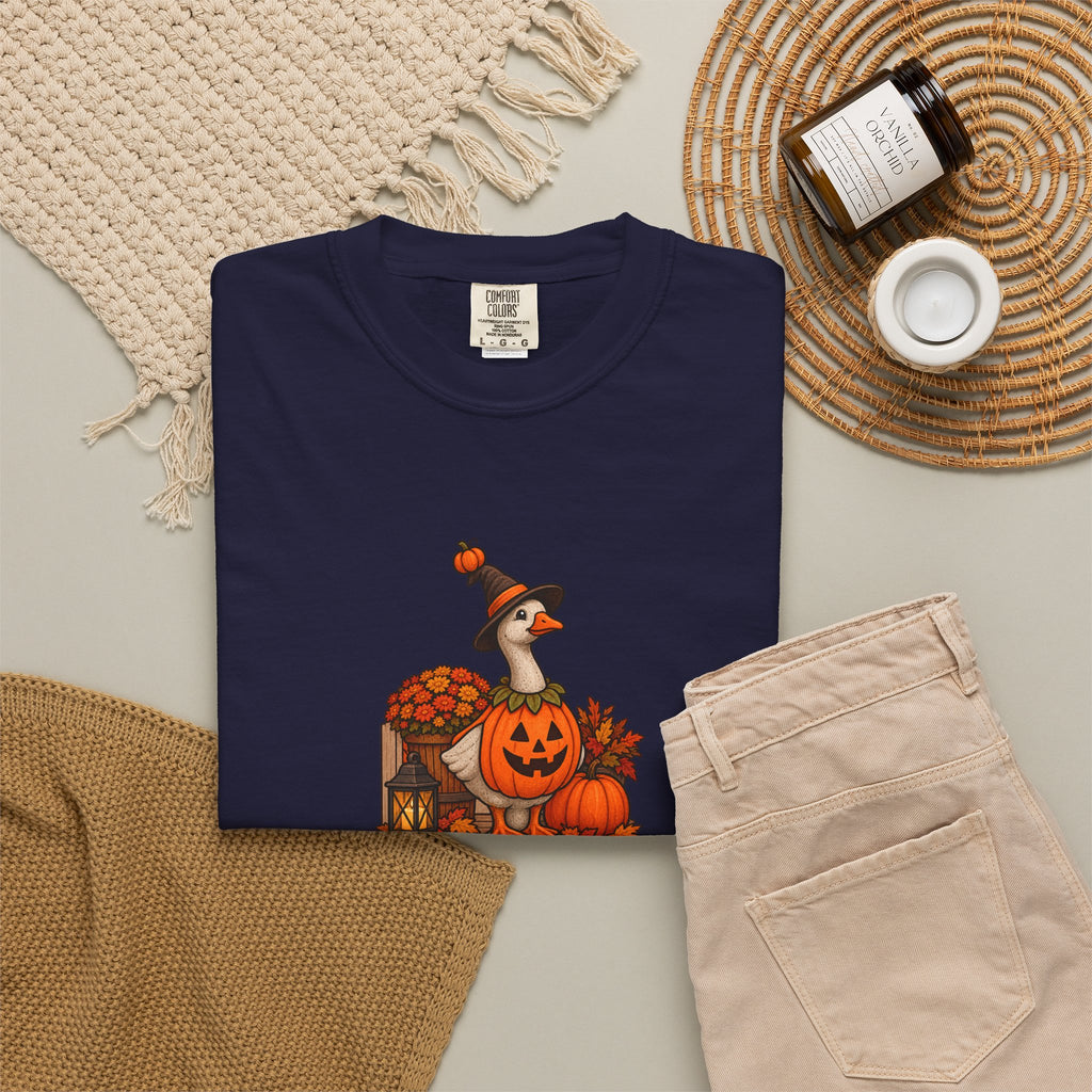 Porch Goose Vibes Halloween T-Shirt