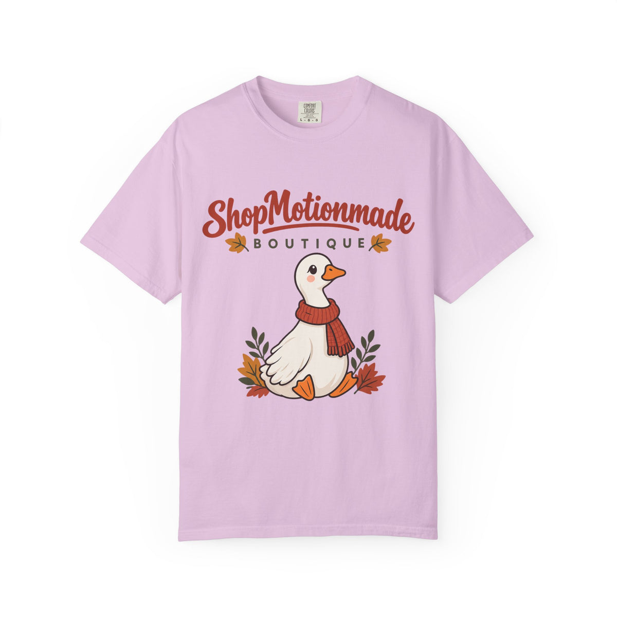 Autumn Goose Boutique T-Shirt — "ShopMotionmade" Cozy Fall Graphic Tee