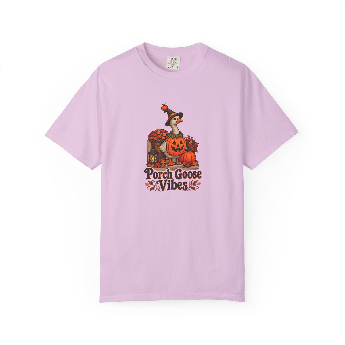 Porch Goose Vibes Halloween T-Shirt