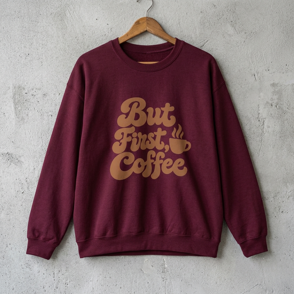 But First, Coffee Sweatshirt