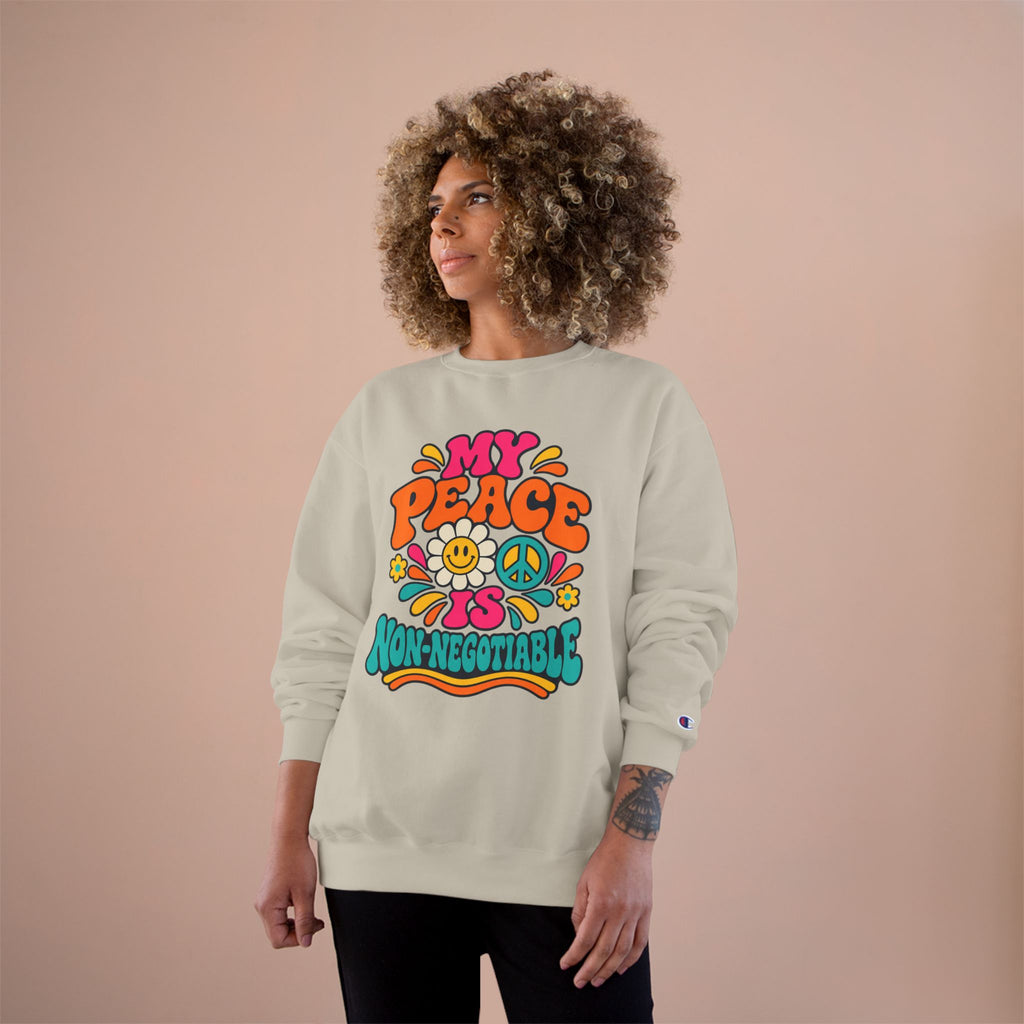 Peace Is Non-Negotiable Sweatshirt