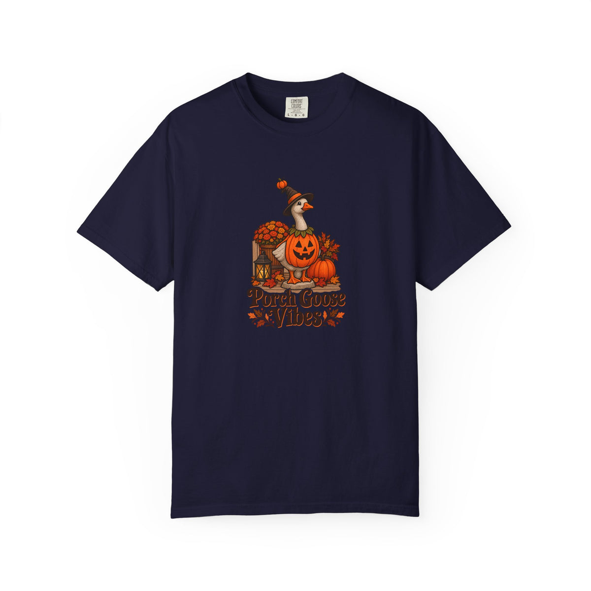 Porch Goose Vibes Halloween T-Shirt