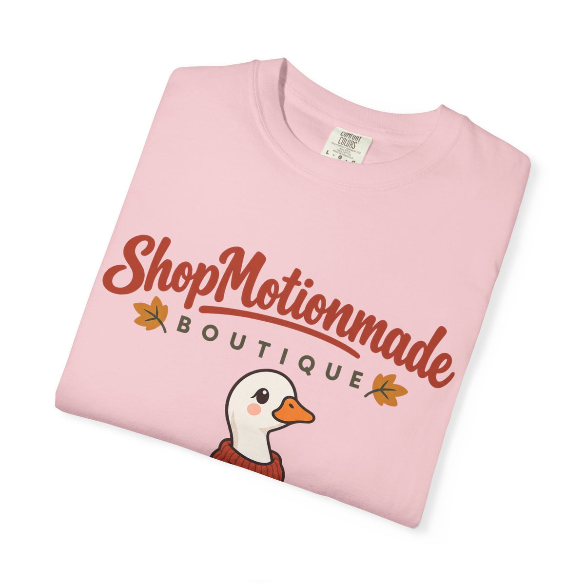 Autumn Goose Boutique T-Shirt — "ShopMotionmade" Cozy Fall Graphic Tee